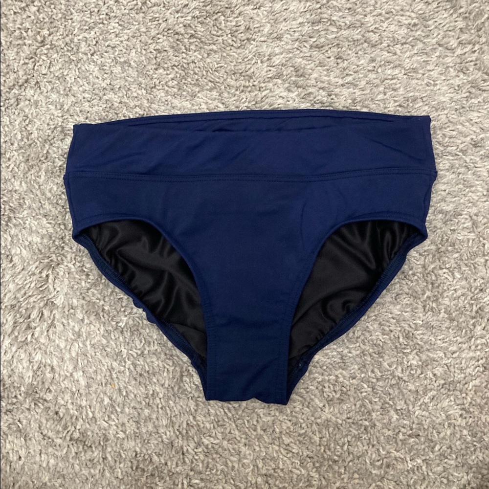 Lands End Navy Swim Bottoms